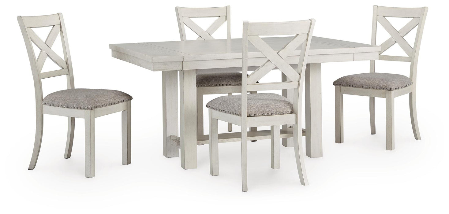 Robbinsdale Antique White Dining Collection