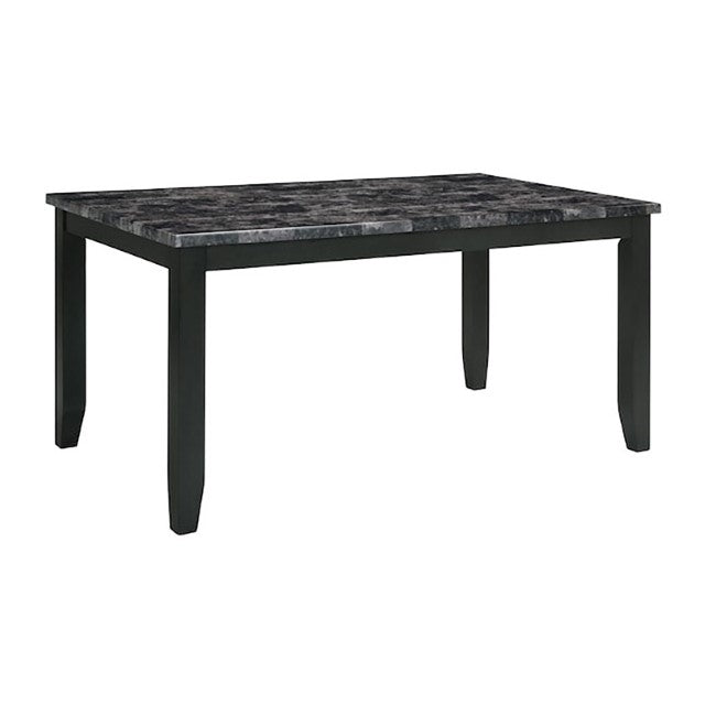 Furniture of America Adia 7pc Dining Table Set in Dark Gray TM3110T-7PK - new