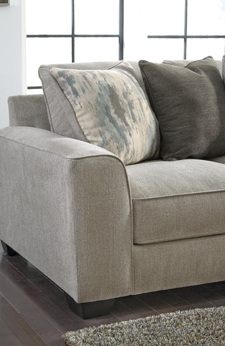 Ardsley Pewter Ardsley 5-Piece Sectional with Chaise
