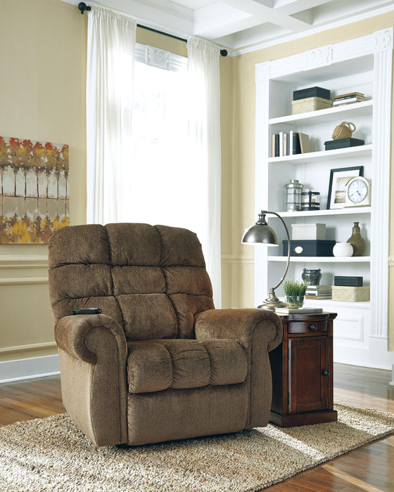 Ernestine Truffle Power Lift Recliner