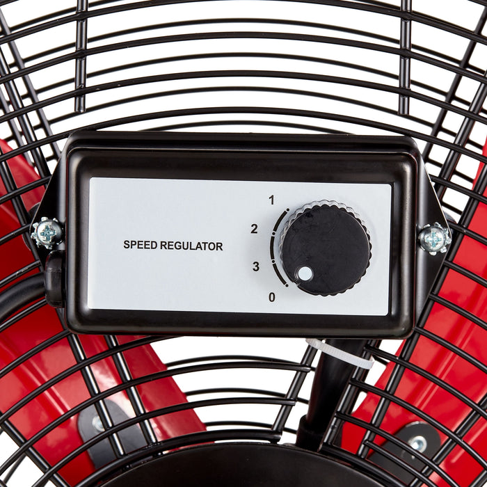 Hyper Tough New 20 inch High Velocity Sealed Motor Drum Fan with Wall Mount - use_like_new