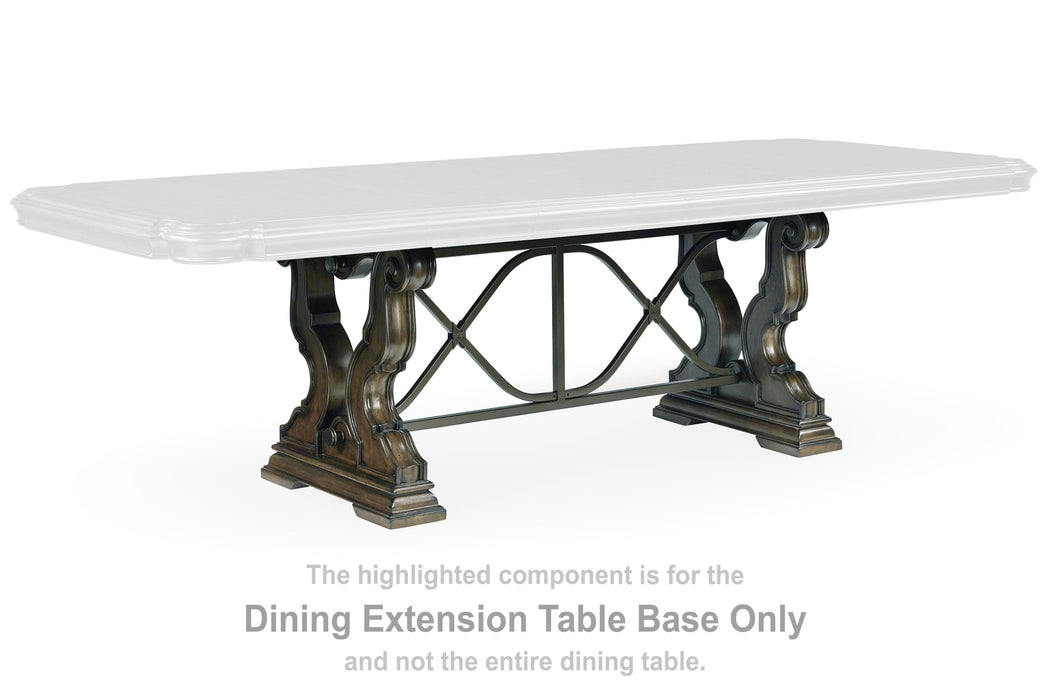 Maylee Dark Brown Dining Collection