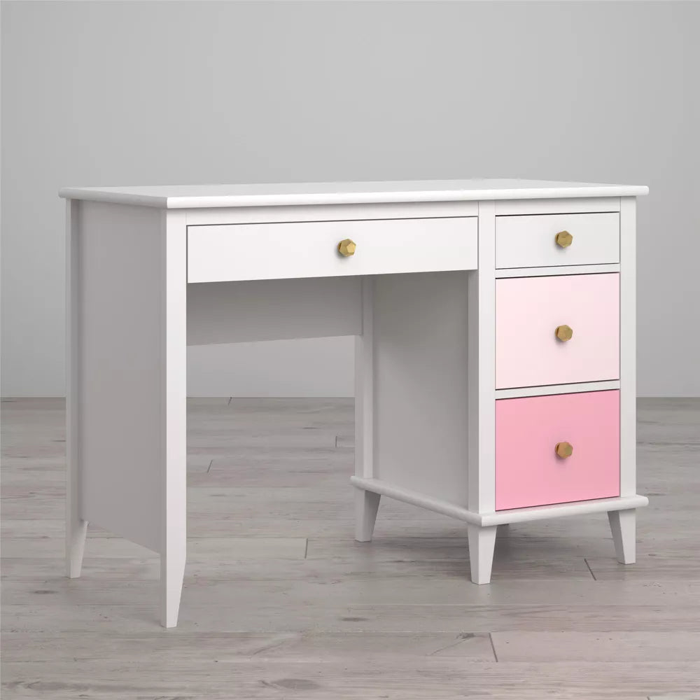 Little Seeds Monarch Hill Poppy Kids’ Desk with 2 Sets of Knobs - open_box