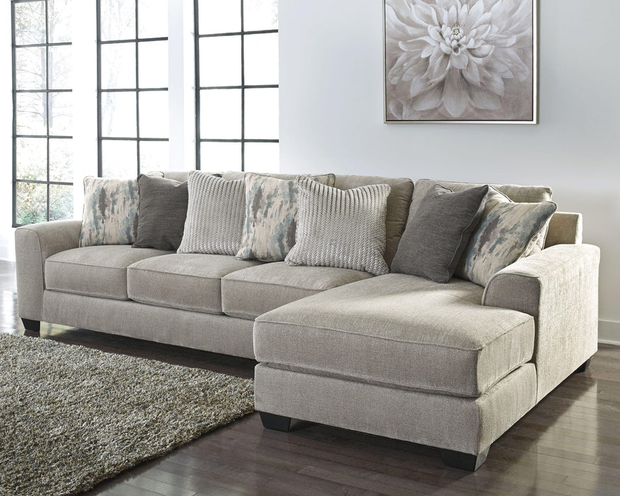 Ardsley Pewter Ardsley 2-Piece Sectional with Chaise