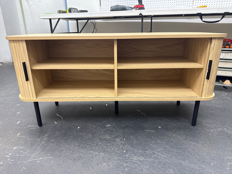 Unique Furniture Mid-Century Modern 71" Sideboard in Natural Oak - new