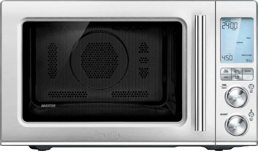 Breville - the Combi Wave 3 in 1 1.1 Cu. Ft. Convection Microwave - Brushed Stainless Steel - open_box