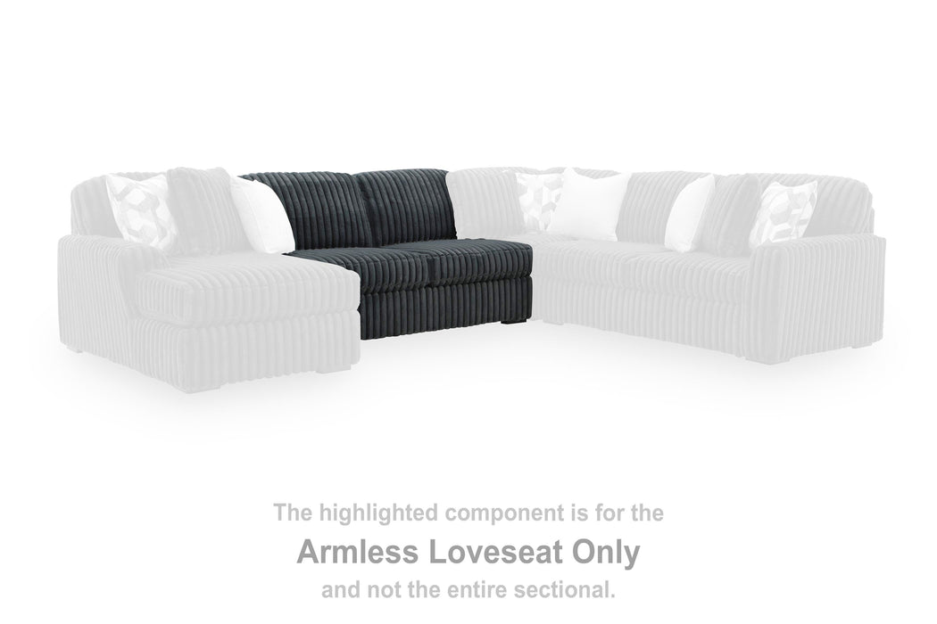 Midnight-Madness Gunmetal Living Room Collection