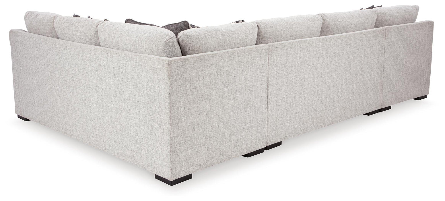 Koralynn Stone Koralynn 3-Piece Sectional with Chaise