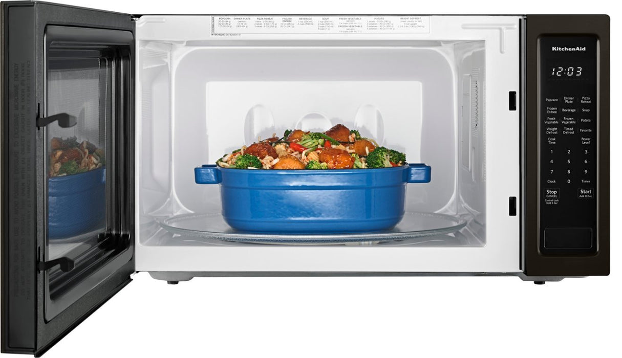 KitchenAid - 2.2 Cu. Ft. Countertop Microwave with Sensor Cooking - Stainles - display_model