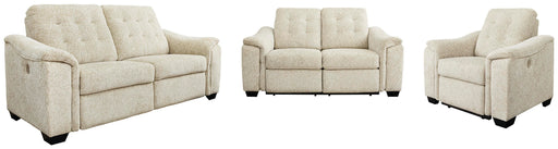 Beaconfield Sandstone Beaconfield Sofa, Loveseat and Recliner