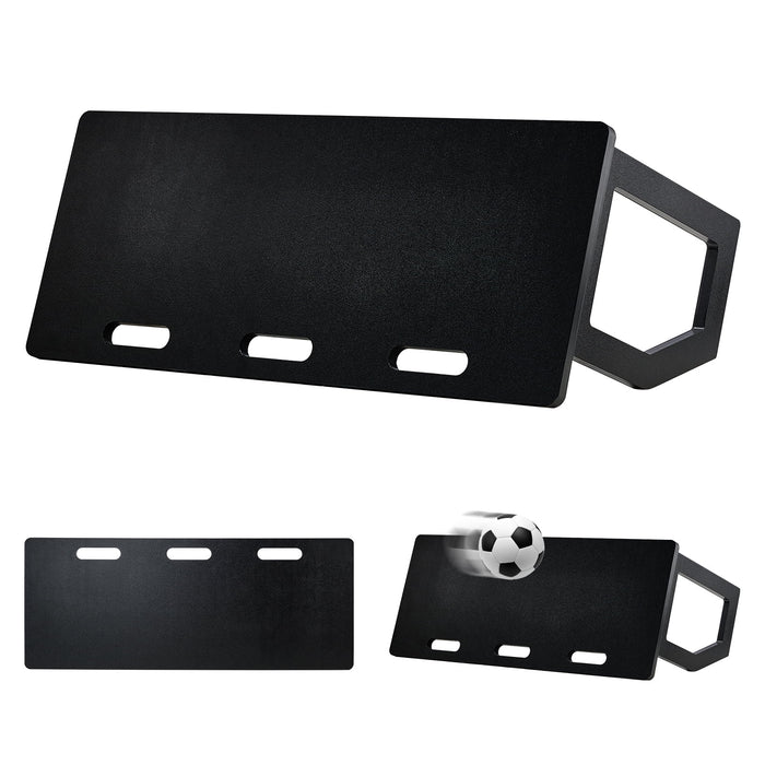 SKYSHALO Football Bounce Board, 40X16 Compact Soccer Rebound Wall, 2-Angle Adjustable, Collapsible H - new