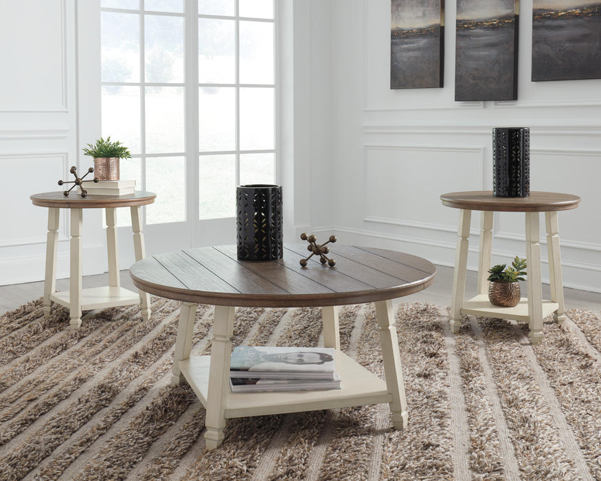Bolanbrook Two-tone Occasional Table Set (3/CN)