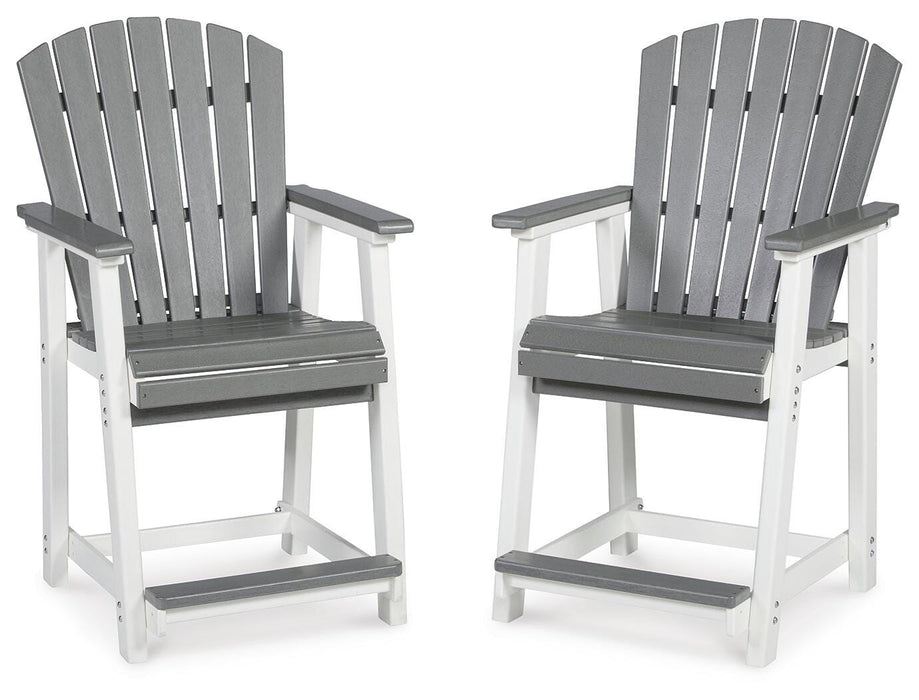 Transville Gray/White Barstool (Priced Per Item, Must Order 2, 4, 6, or 8)
