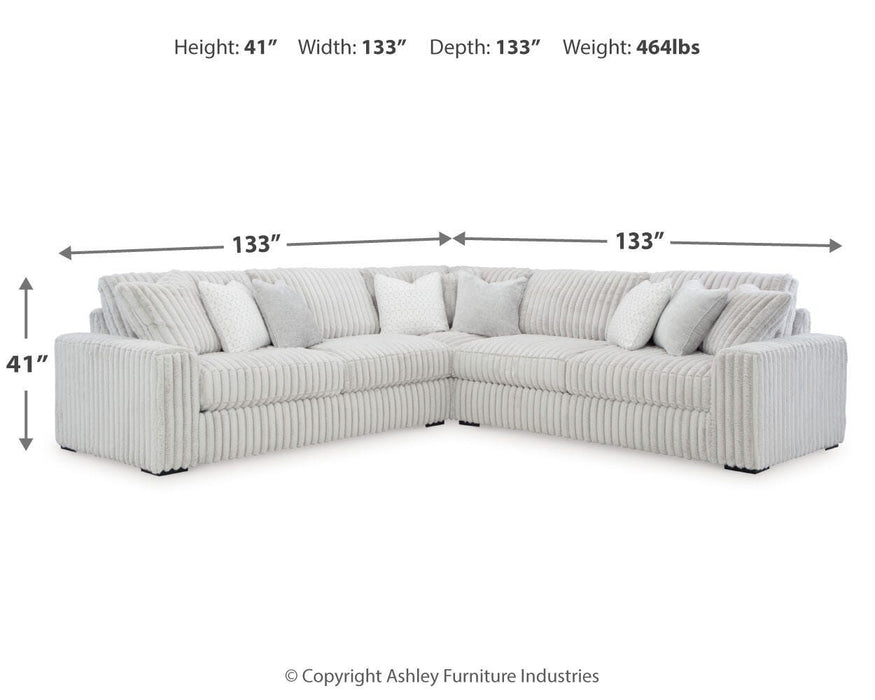 Stupendous Alloy Stupendous 3-Piece Sectional