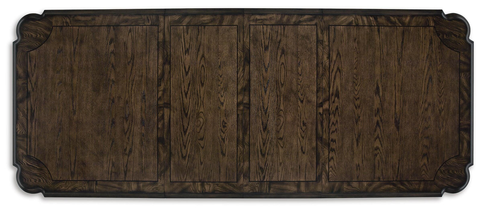 Maylee Dark Brown Maylee Dining Extension Table