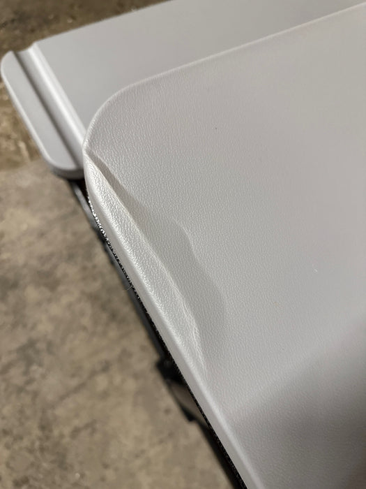 Your Zone Folding Kid's Picnic Activity Table for Ages 3-8, White - new