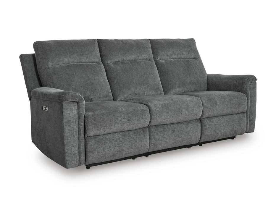 Barnsana Gravel Barnsana Power Reclining Sofa