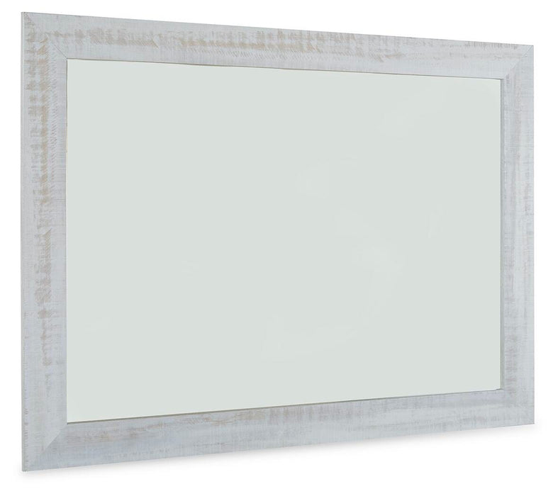 Haven Bay Two-tone Bedroom Mirror