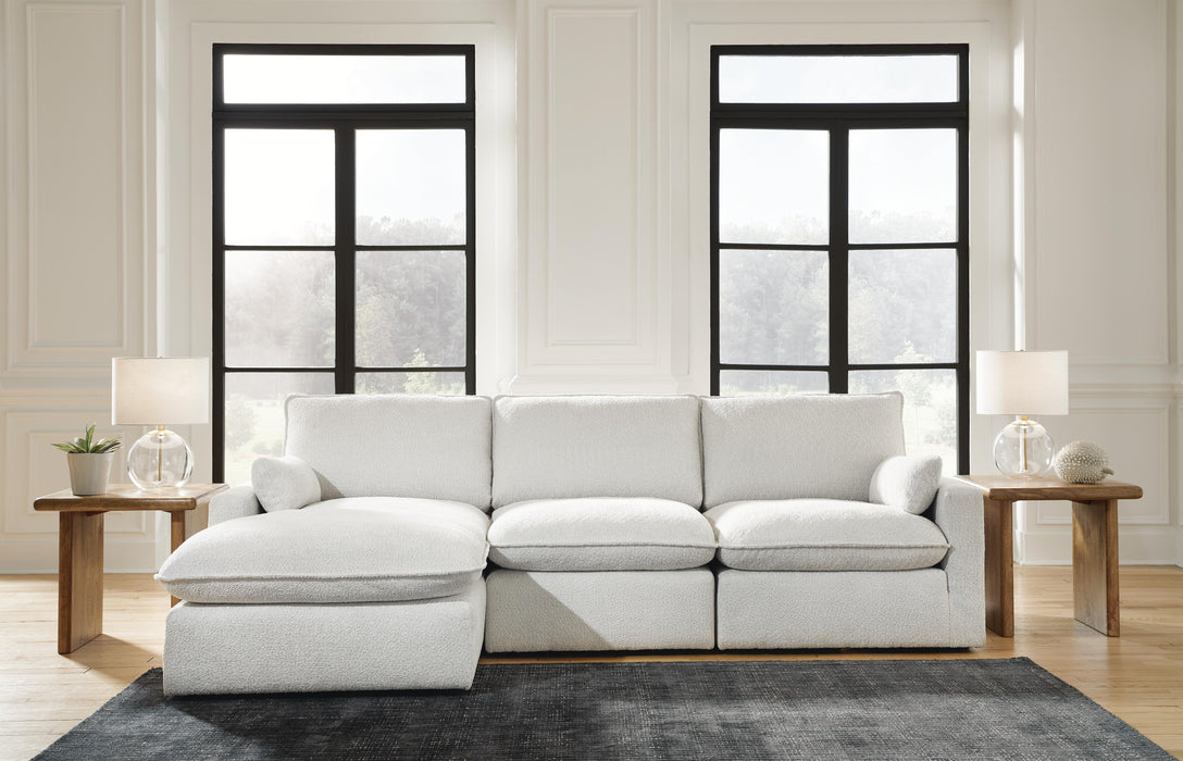 Gimma Gray Gimma 3-Piece Sectional Sofa with Chaise
