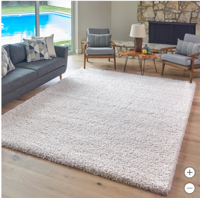 Thomasville Marketplace Luxury Shag Rug, 7’10” x 10’ - open_box