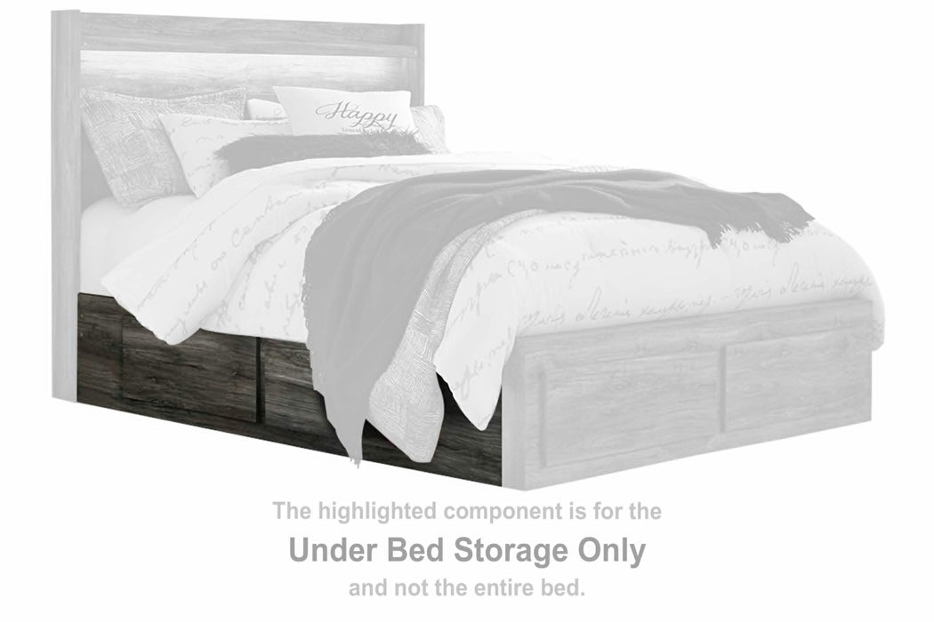 Baystorm Gray Under Bed Storage