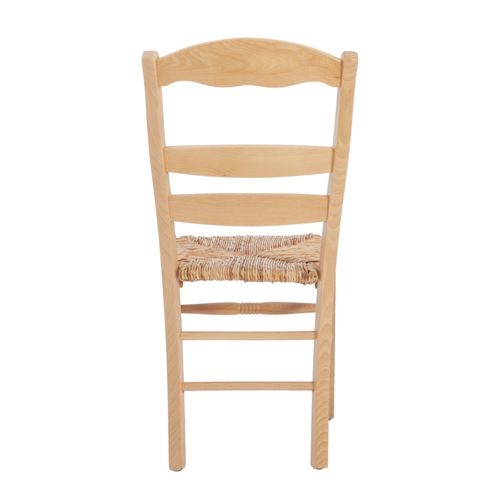 linon richlee dining chair with rush seat, set of 2, natural (please be advised that sets may be missing pieces or otherwise incomplete) - new