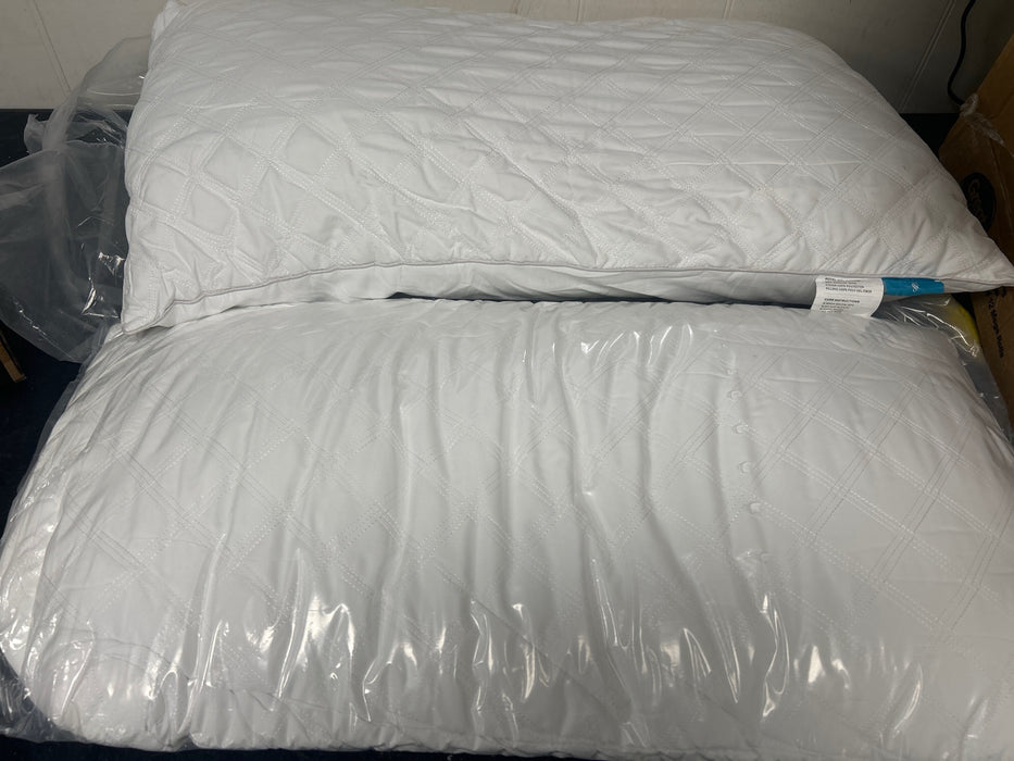 Bed Pillows for Side Sleeper King Size Pillows for Bed Set of 4 Cooling Hotel Pillows for Sleeping Down Alternative Filling Luxury Soft Supportive Plush Pillows 4 Pack 20 x 36 Inches - new