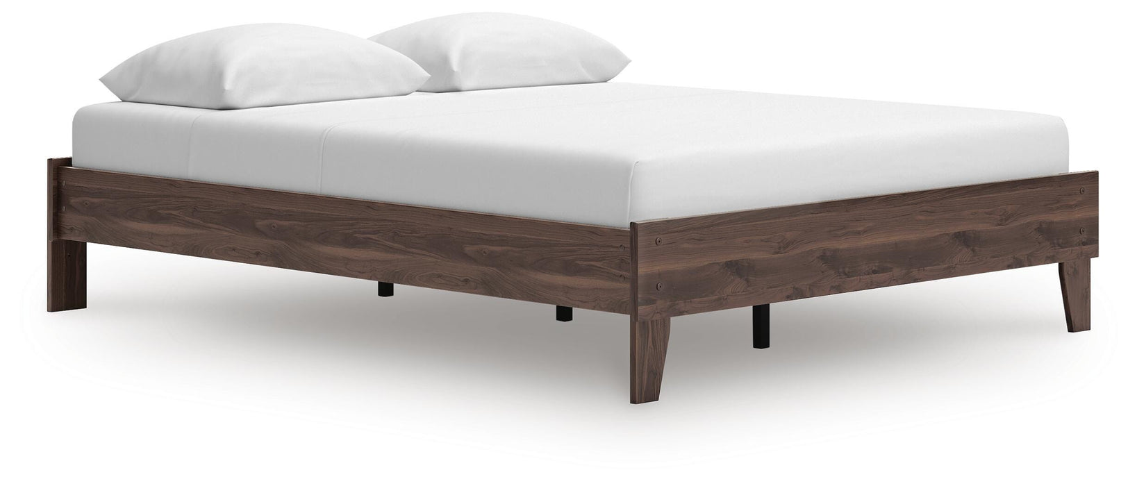 Calverson Mocha Queen Platform Bed