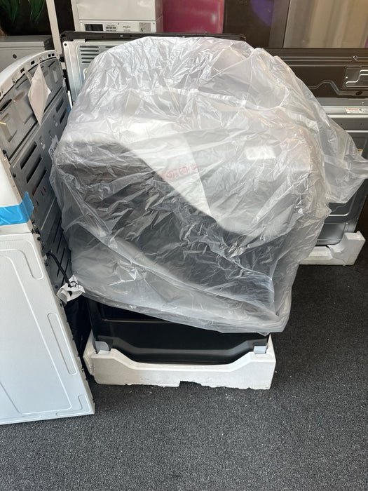 LG - 7.3 Cu. Ft. Smart Electric Dryer with EasyLoad Door - Matte Black - new