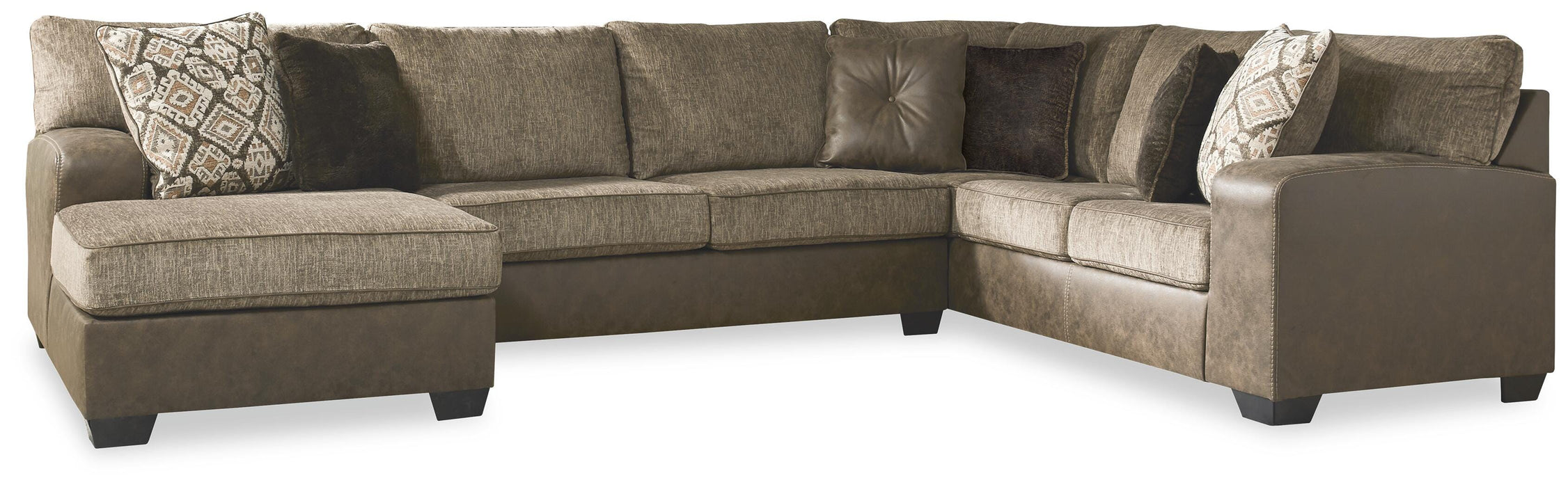 Abalone Chocolate Living Room Collection