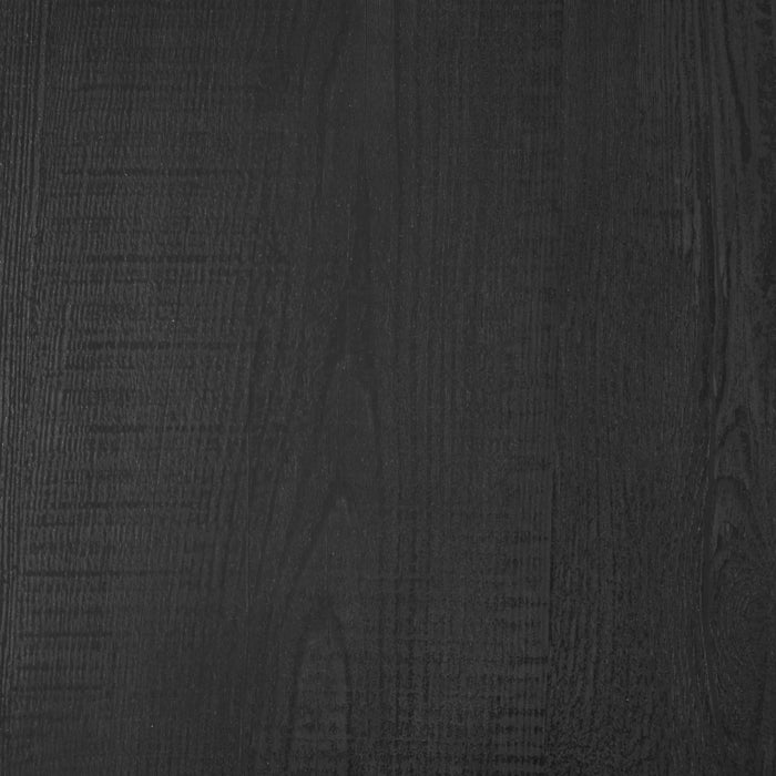 Mainstays Traditional 5 Shelf Bookcase with Doors, Black Finish - new