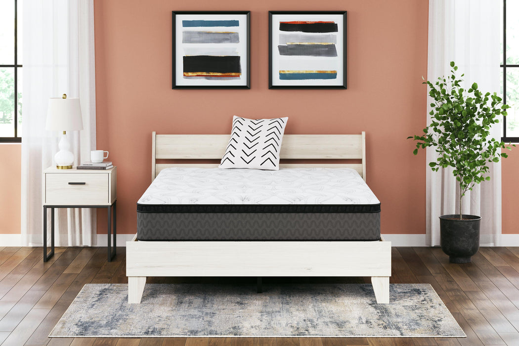 12 Inch Pocketed Hybrid White Mattress