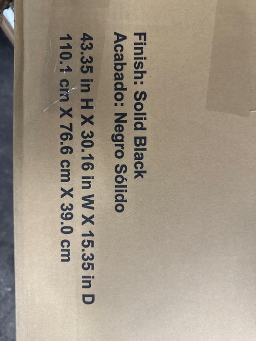 Better Homes & Gardens 6 Cube Storage Organizer, Solid Black - new