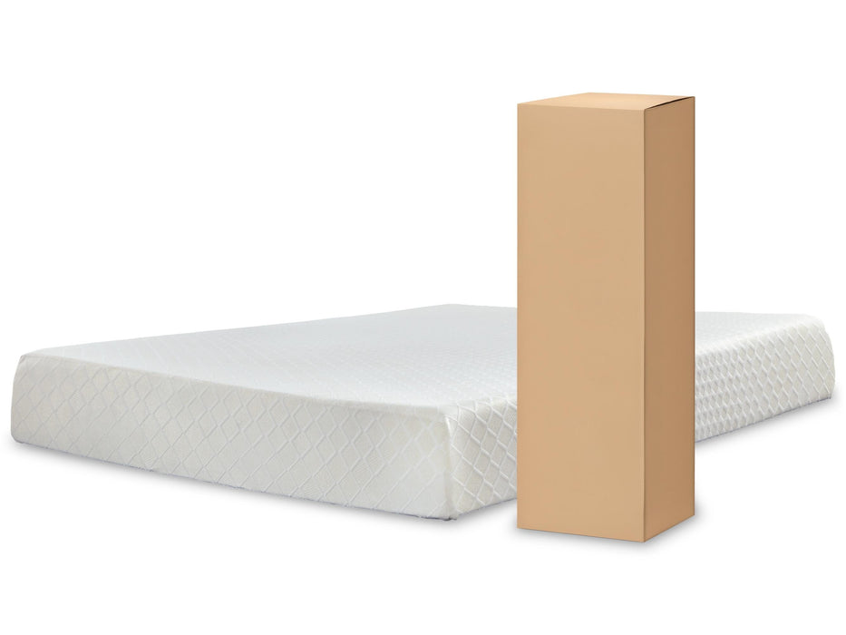 10 Inch Chime Memory Foam White Twin Mattress