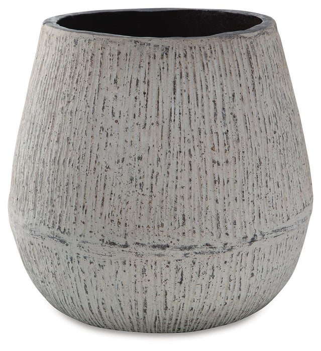 Claymount Distressed Brown Vase