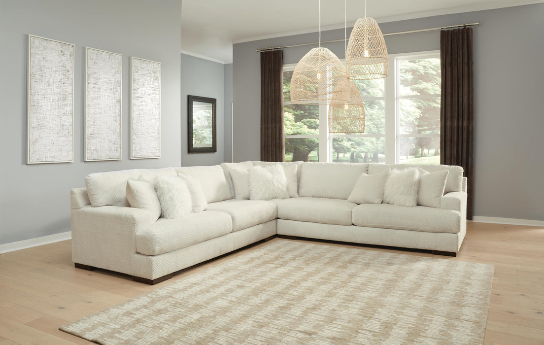 Zada Ivory Zada 3-Piece Sectional