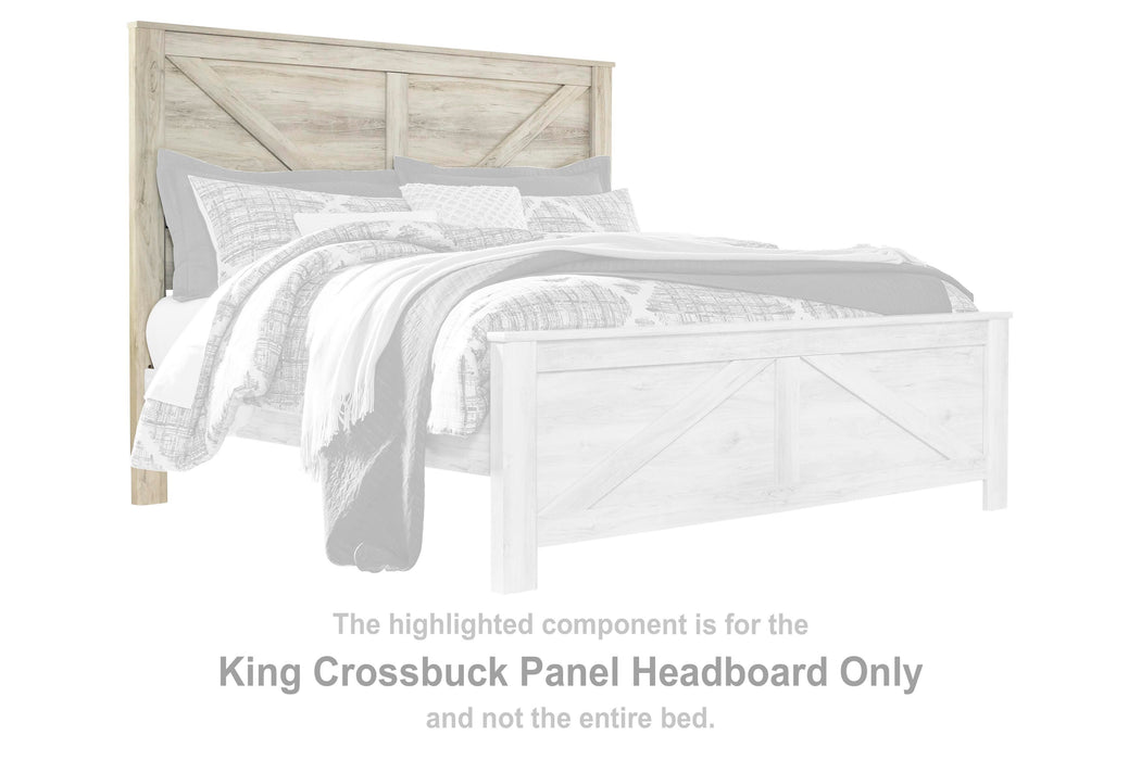Bellaby Whitewash King Crossbuck Panel HDBD