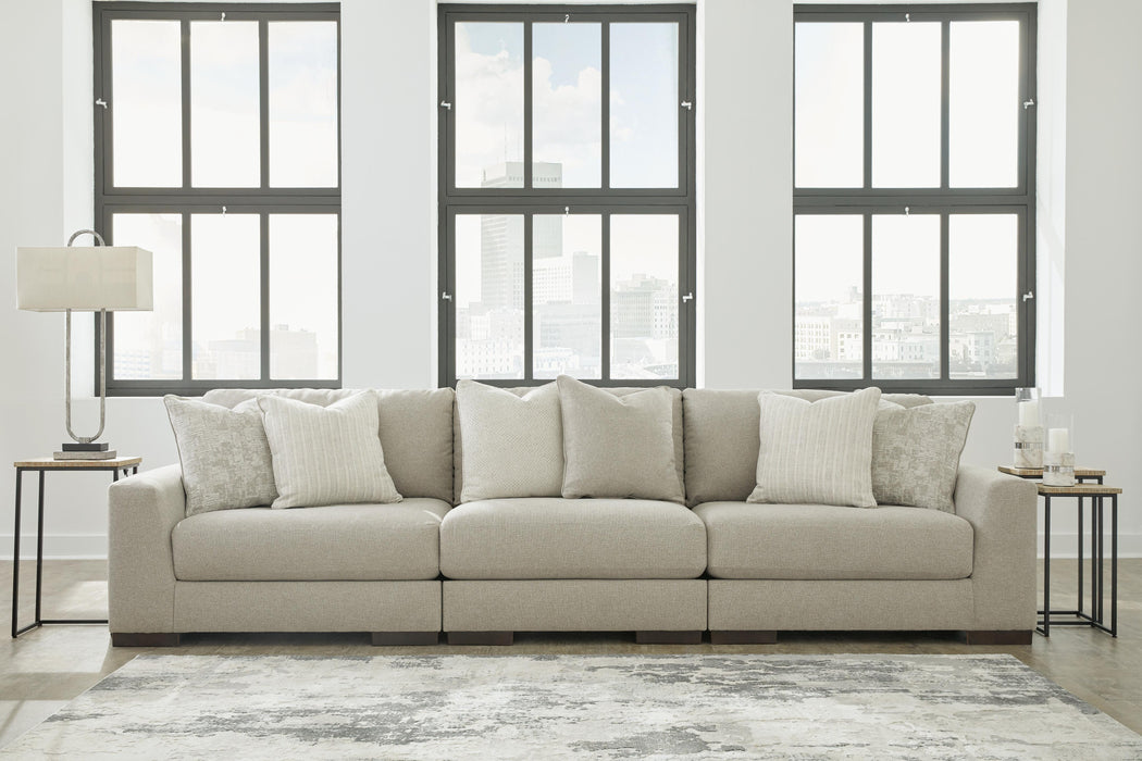 Lyndeboro Wicker Lyndeboro 3-Piece Sectional Sofa