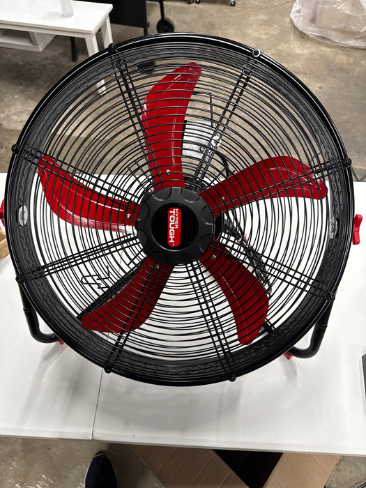 Hyper Tough New 20 inch High Velocity Sealed Motor Drum Fan with Wall Mount - use_like_new