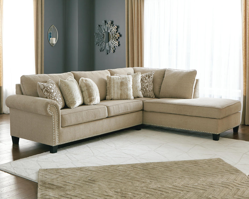 Dovemont Putty Dovemont 2-Piece Sectional with Chaise
