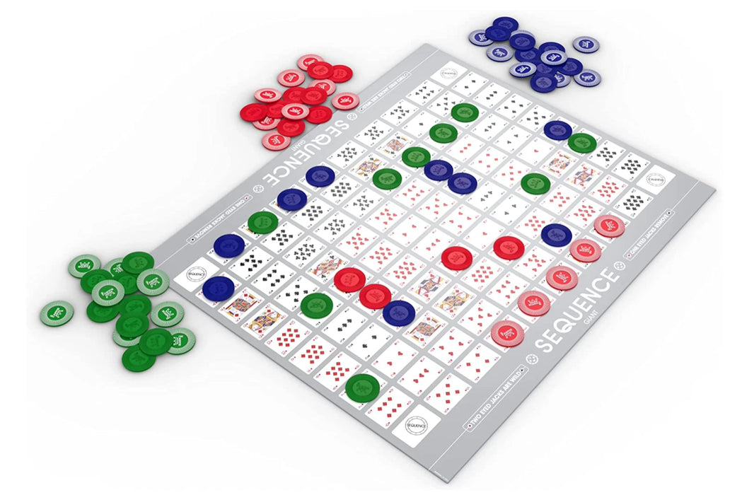 Sequence Giant Jumbo Individual r LOT Game Replacements Pick Cards Chips Mat NEW - new