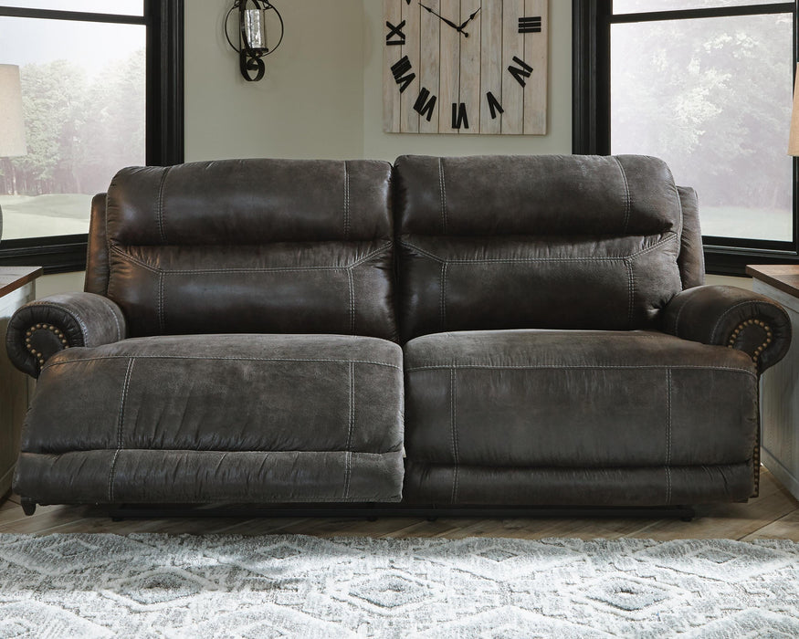 Grearview Charcoal 2 Seat PWR REC Sofa ADJ HDREST