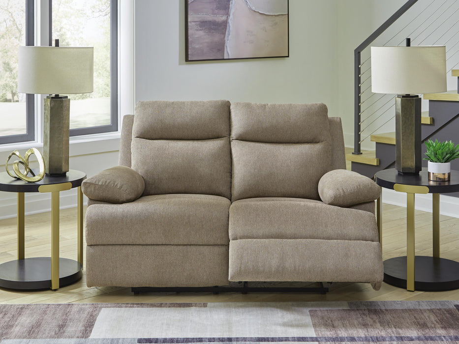 Tarrant Mocha Reclining Loveseat
