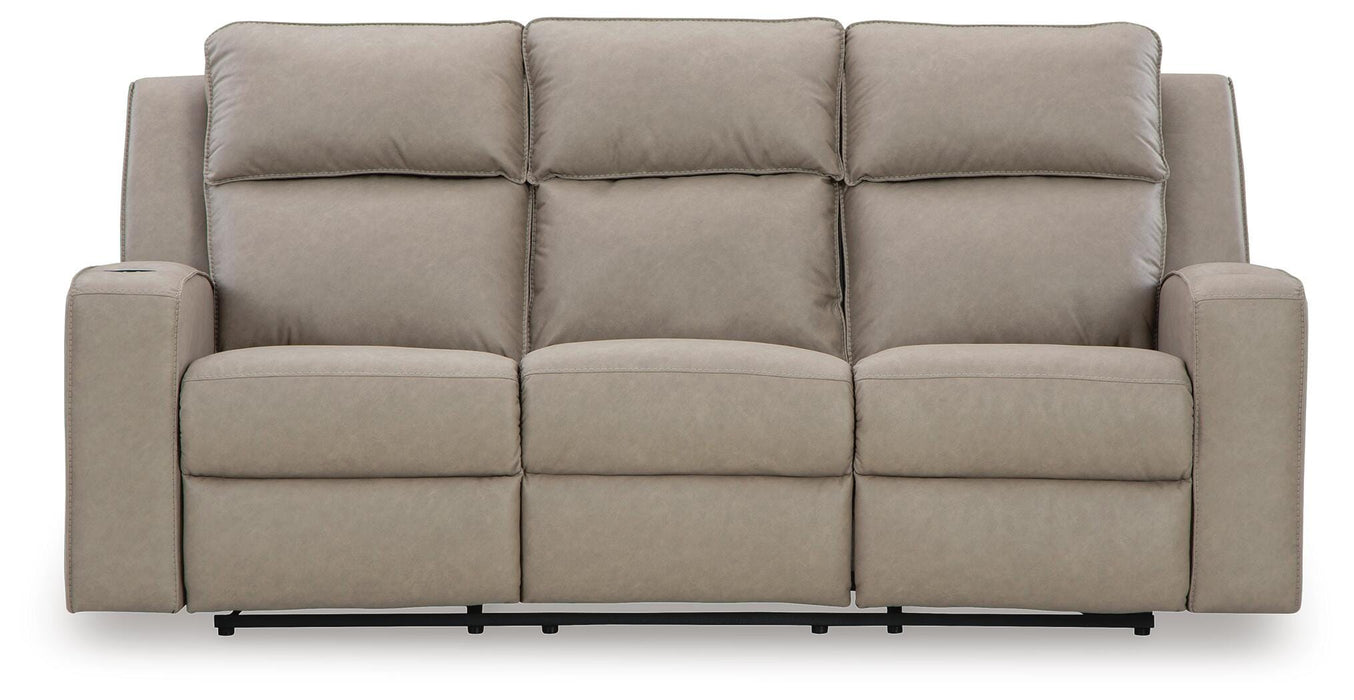 Lavenhorne Pebble Lavenhorne Reclining Sofa with Drop Down Table
