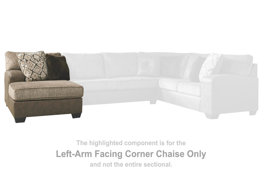 Abalone Chocolate Living Room Collection