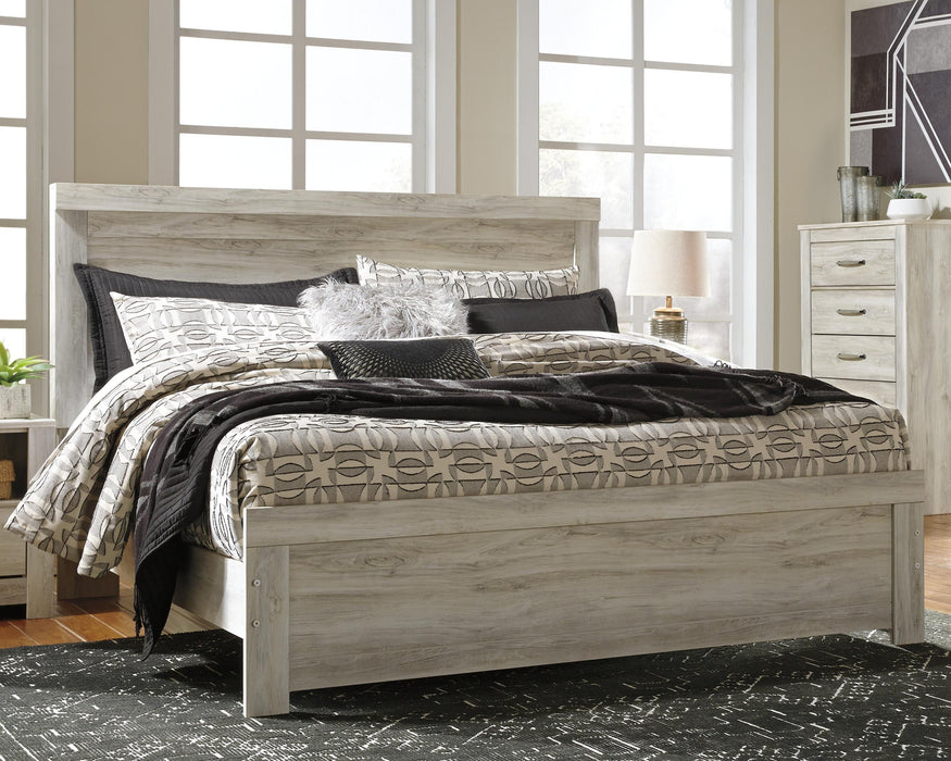 Bellaby Whitewash Bellaby King Panel Bed