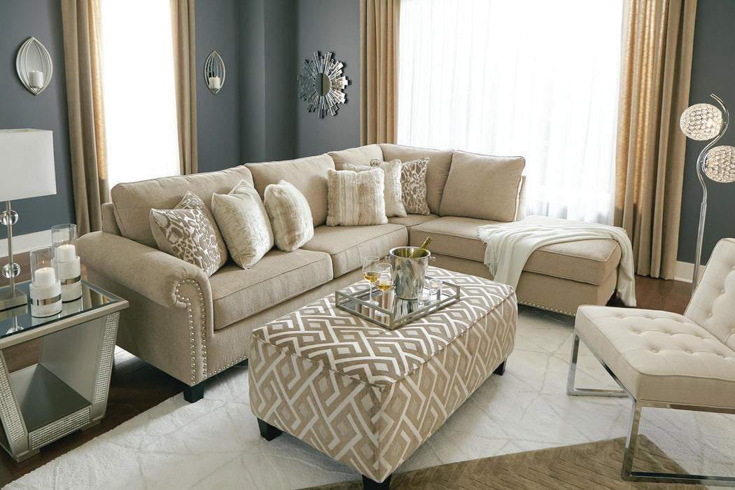 Dovemont Putty Dovemont 2-Piece Sectional with Chaise