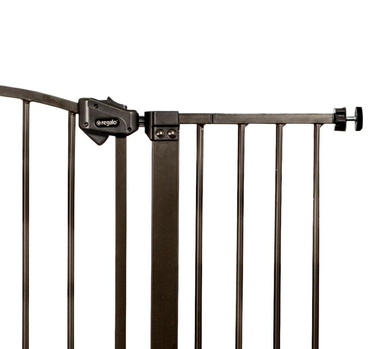 Regalo Extra Wide Bronze Arched Decor Pet Gate, 2" L X 35" W X 30" H - open_box