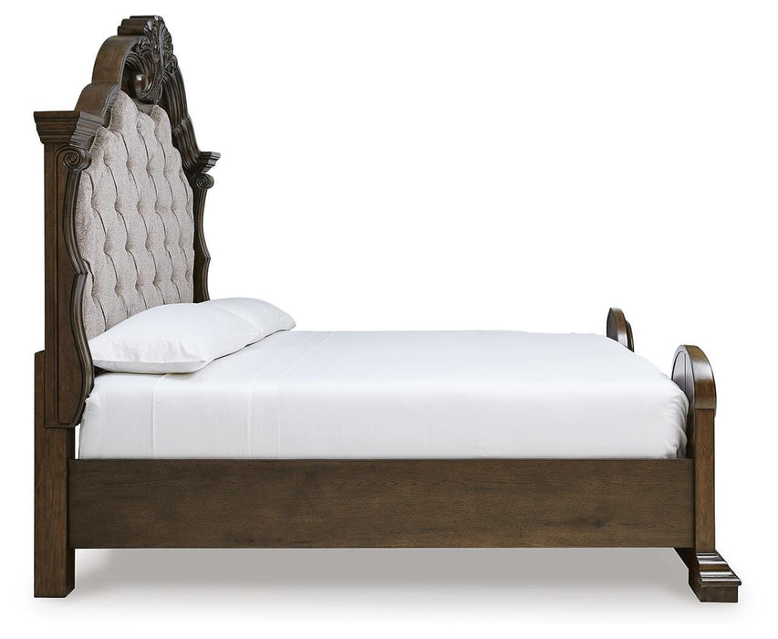 Maylee Dark Brown Bedroom Furniture Pieces