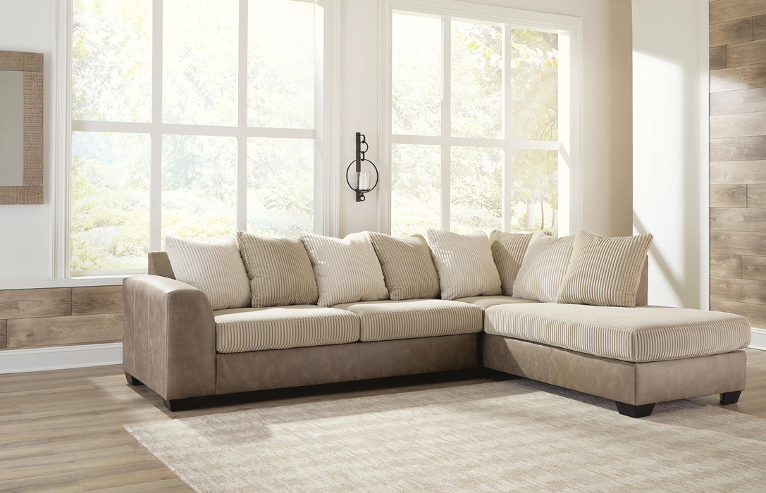 Keskin Sand Keskin 2-Piece Sectional with Chaise